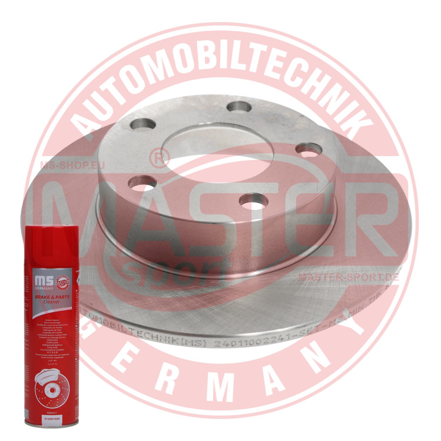 MASTER-SPORT GERMANY 24011002241-PCS-MSP PROMO Brzdový kotúč